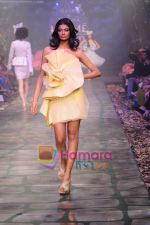 Model walk the ramp for Gauri Nainika show at Lakme Fashion Week 2011 Day 5 in Grand Hyatt, Mumbai on 15th March 2011 (70).JPG